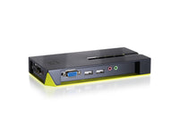 Levelone kvm-0421 switch per keyboard-video-mouse (kvm) nero, verde