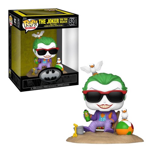 Personaggio collezione funko 80682 pop deluxe batman the joker on the