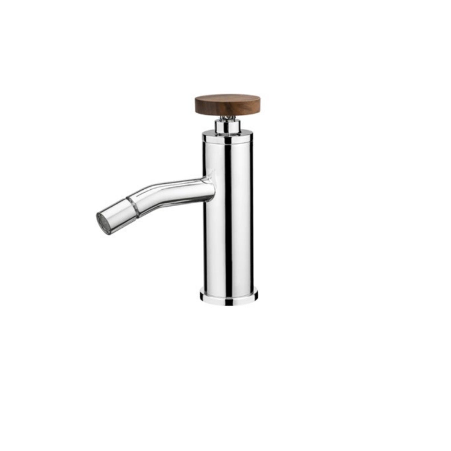 Kit miscelatori lavabo canna alta+bidet+doccia con deviatore a 2 uscite in ottone cromato serie Nature Keller Taps