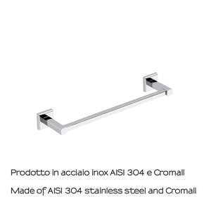 Portasalviette 35 cm in acciaio inox AISI 304 Colorado di Gedy - Cromato