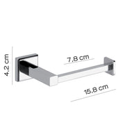 Portarotolo in acciaio inox AISI 304 Colorado di Gedy - Cromato