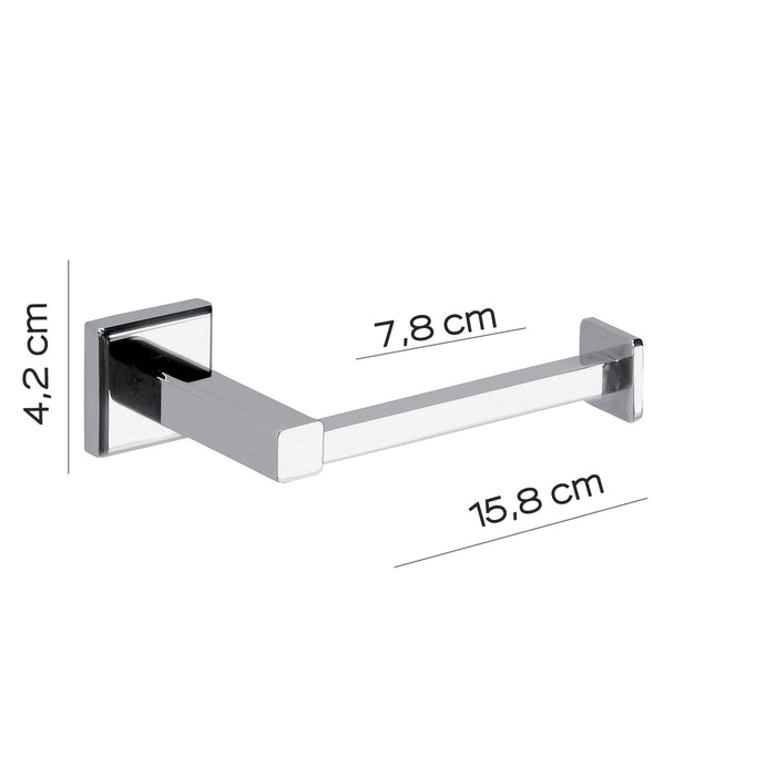 Portarotolo in acciaio inox AISI 304 Colorado di Gedy - Cromato