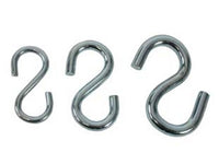 200pz ganci ad "s" per catene in acciaio zincato - n?19 ? mm.4x35 cod:ferx.fer149594