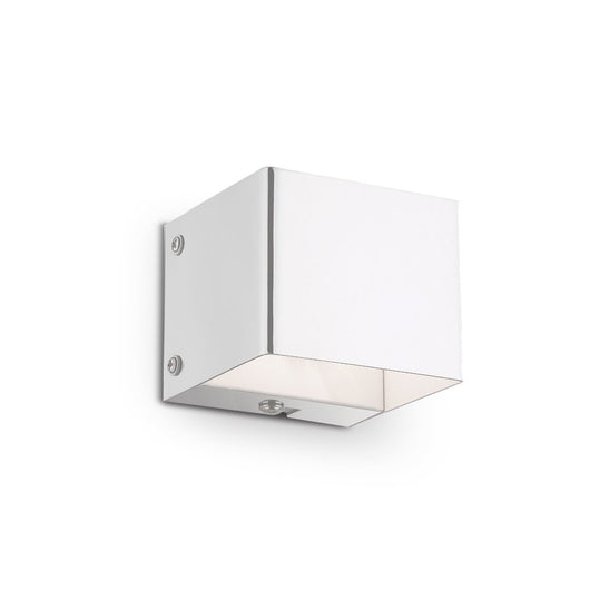 Applique Moderna Flash Metallo Bianco 1 Luce G9 3W 3000K Luce Calda