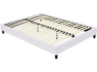 Rete a doghe 140x190 cm 20 doghe Bianco portata 200 kg Habitat et Jardin