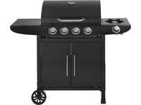 Habitat et Jardin Barbecue a Gas 5+1 Fornelli 14,5 kW Griglia Acciaio Inox