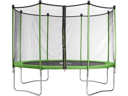 Habitat et Jardin Trampolino Yoopi 2 LUXE 3.65 m Verde con accessori