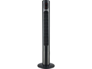 Daewoo Ventilatore a Torre 117 cm 45W 3 Velocità Nero con Telecomando