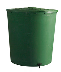 Belli Belli Recuperatore Acqua Piovana 200L Verde Rotondo HDPE