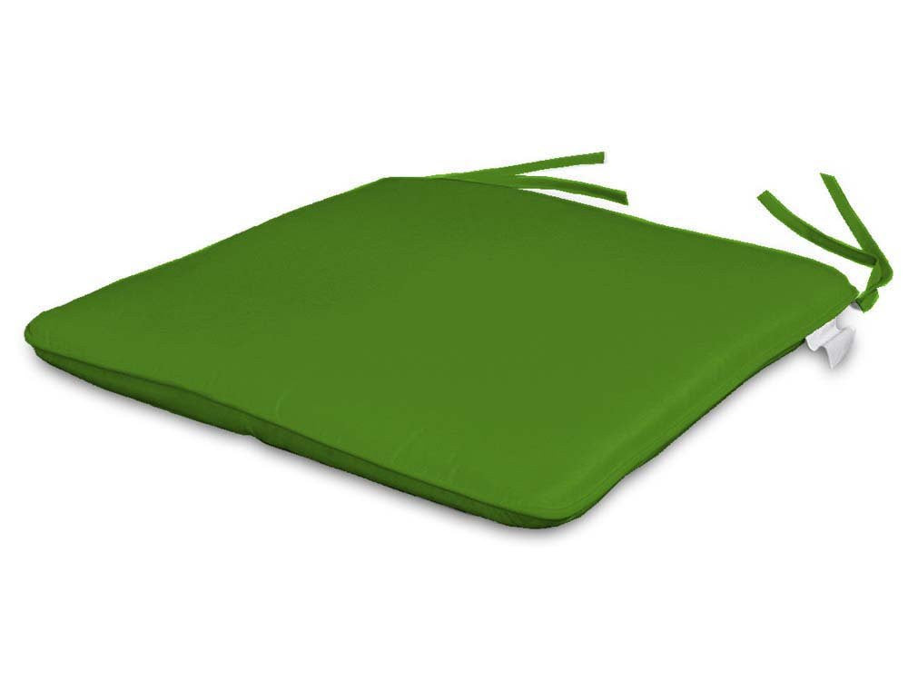 Coprisedia Set 2 35x35cm Verde Anice Poliestere Impermeabile Habitat et Jardin