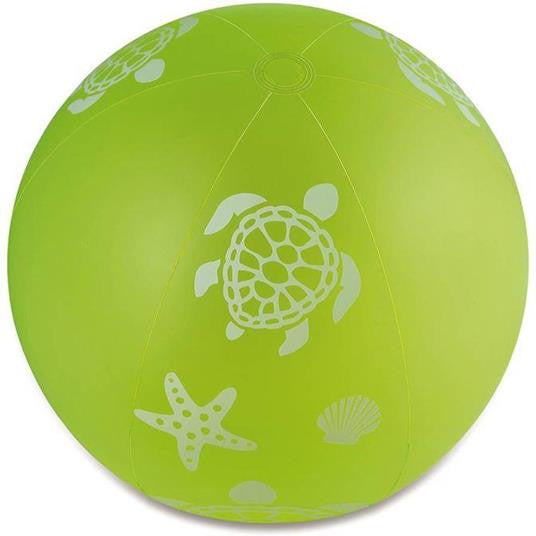 Habitat & Jardin Pallone da Spiaggia 62 cm Fosforescente Verde Neon per Mare e Piscina