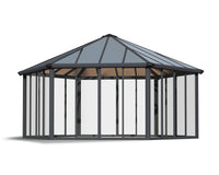 Gazebo Chiuso in Alluminio Garda 5.2X6 m