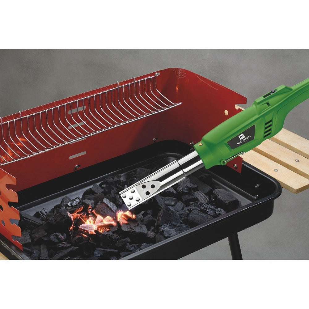 Bruciaerba ecologico accendi barbecue diserbante elettrico kemper 1047 gbe