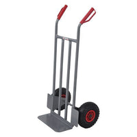 CARRELLO PORTASACCHI "ECO"  ACCIAIO VERNICIATO PORTATA MAX 150kg H. 110cm UNIKO