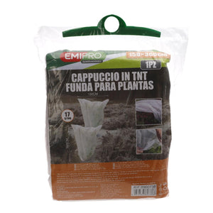 1 Pezzo Cappuccio Protettivo per Piante Materiale TNT 17g/m&sup2; 150X360cm Sacco Protezione Alberi Inverno