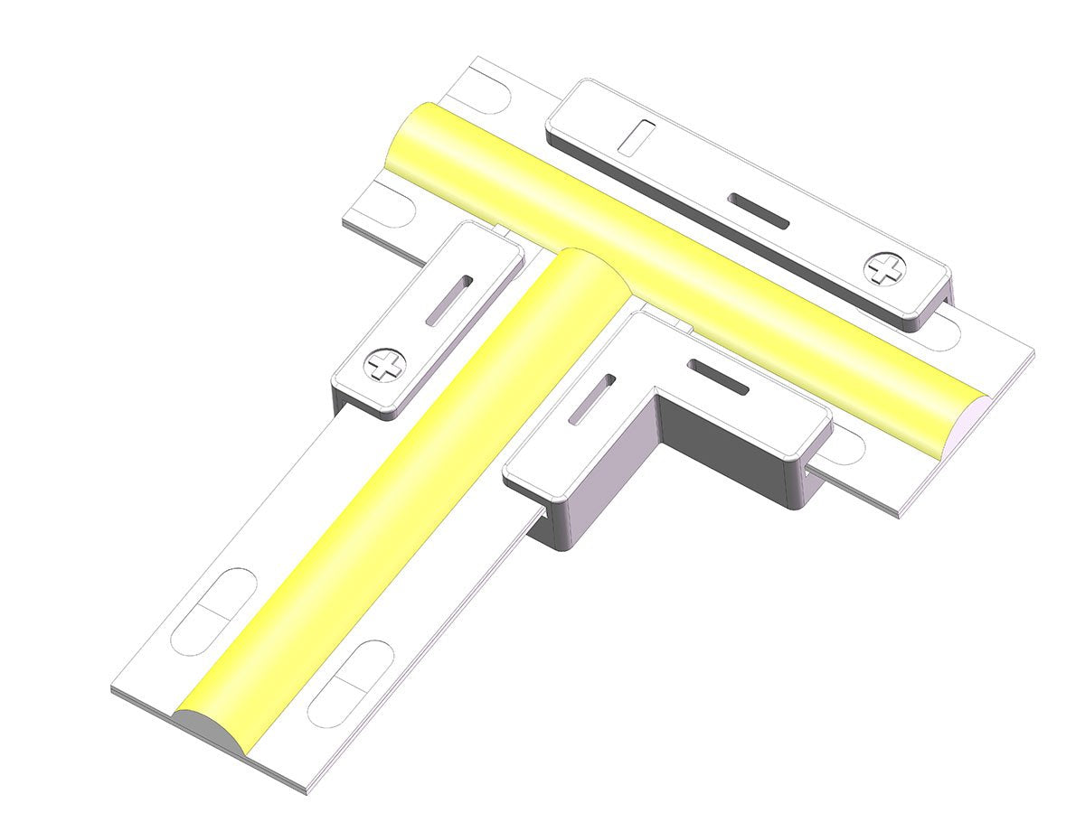 10 Pezzi Connettore Veloce Per Striscia Led 10mm Forma L Con Coperchio Per Curvare Strip Led Senza Saldatura