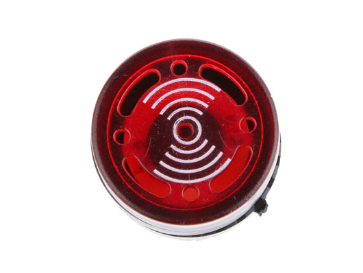 10 Pezzi Indicatore Led Rosso 12V AC/DC Buzzer Allarme Acustico Da Incasso Foro 22mm