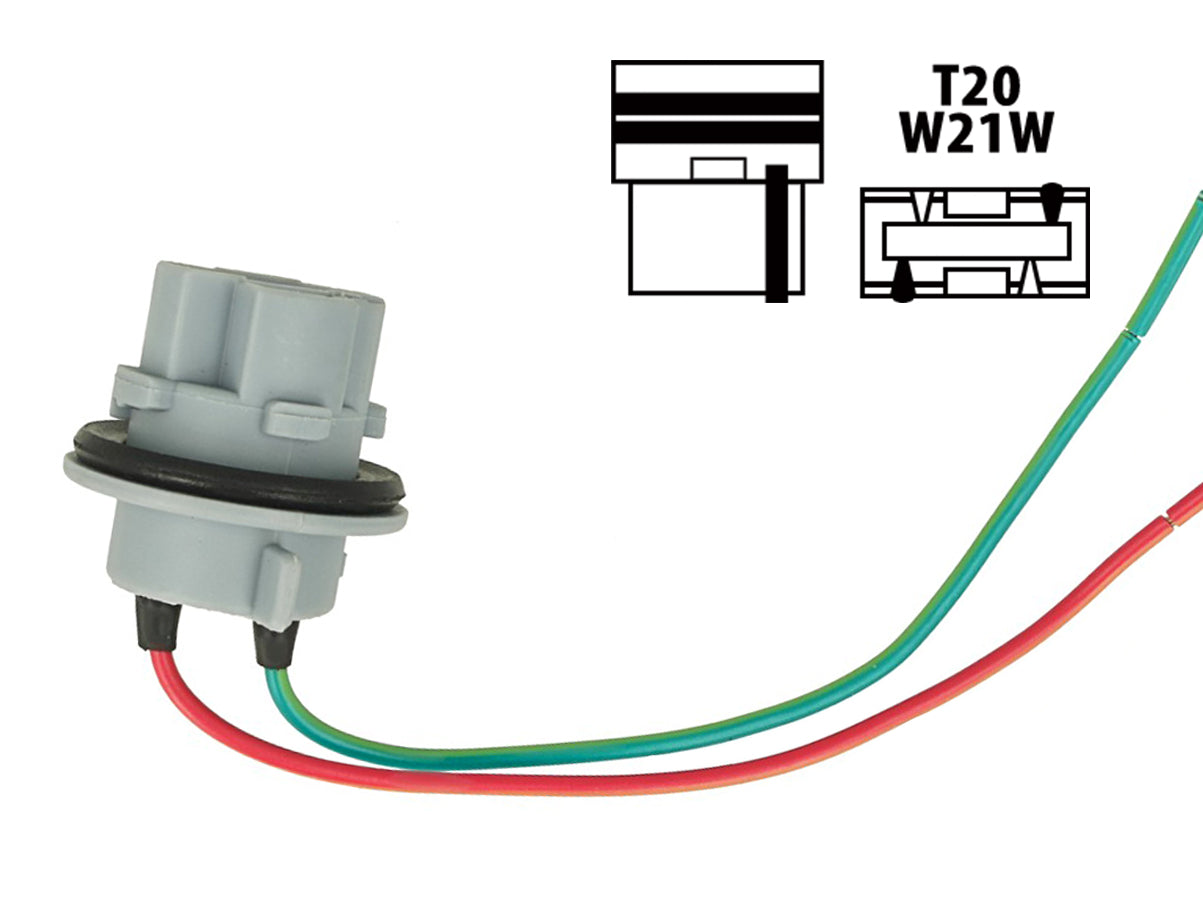 10 Portalampada Supporto Attacco 7440 T20 W21W WY21W