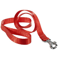 Guinzaglio per cani club g25/120 in nylon rosso