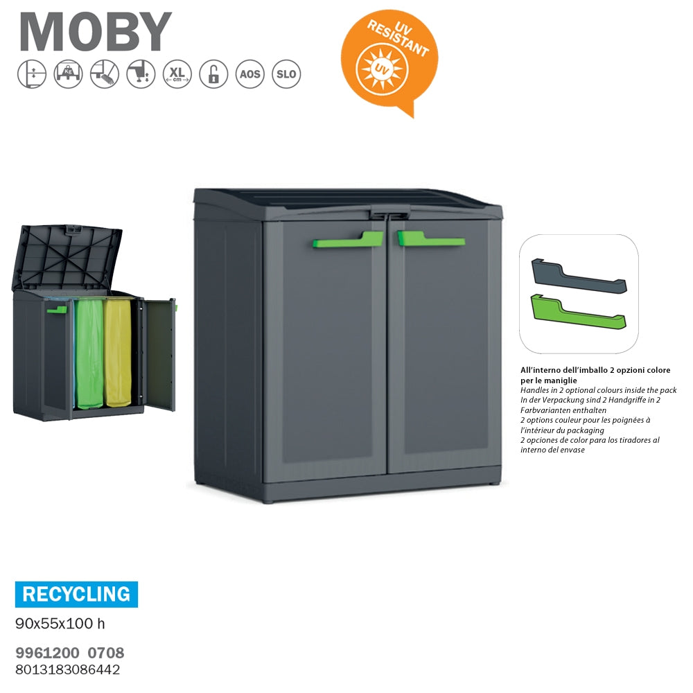 Kis raccolta differenziata moby compact store (recycling)