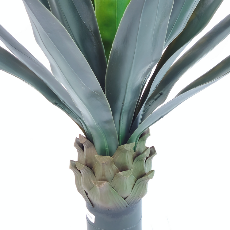 Pianta artificiale per interno Agave verde cm 70 con vaso