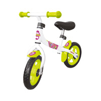 Bicicletta Pedagogica per Bambini con Kit Adesivi Bimbo o Bimba Go-Go Bianca