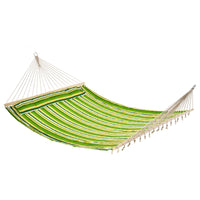 Easycomfort Hammock Amaca da Giardino Doppia per 2 Persone, Dondolo Sospeso da Campeggio in Cotone e Poliestere con Cuscino 188x140cm