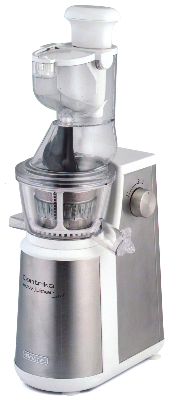 Ariete estrattore di succo centrika slow juicer metal  400 w - Ariete