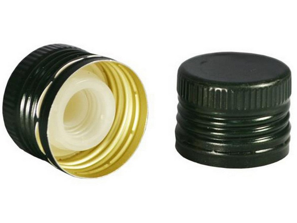 cf tappo in alluminio con versatore per bottiglia olio mm. 31,5x24 - pz. 5 vit52793