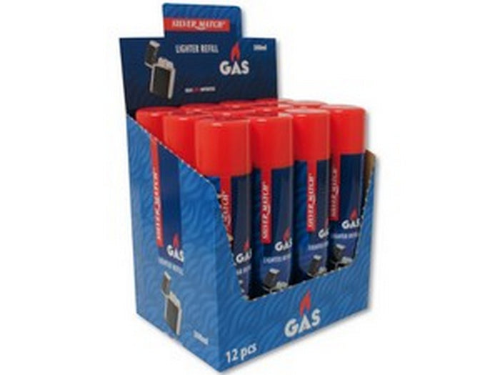 12pz ricarica gas per accendini ed accendigas 300 ml vit52907