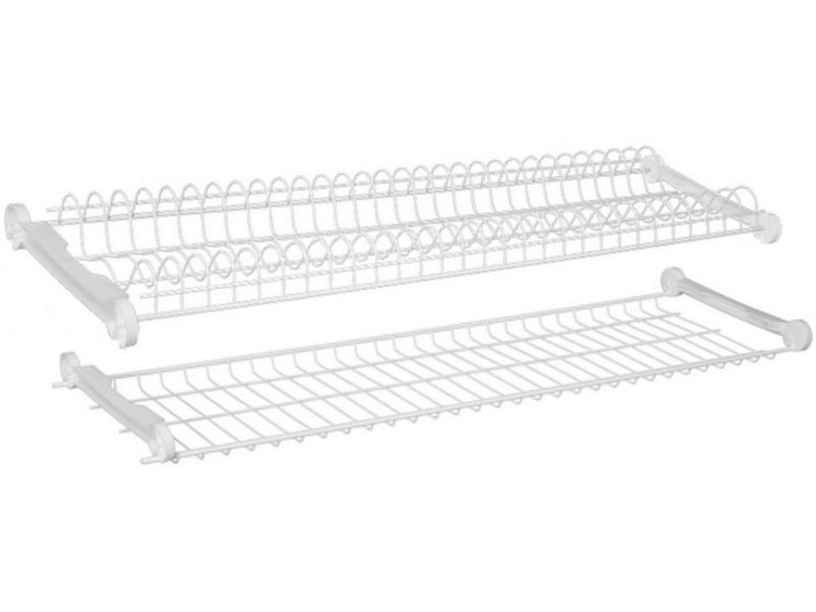 scolapiatti plastificato due moduli cm. 86 vit54644