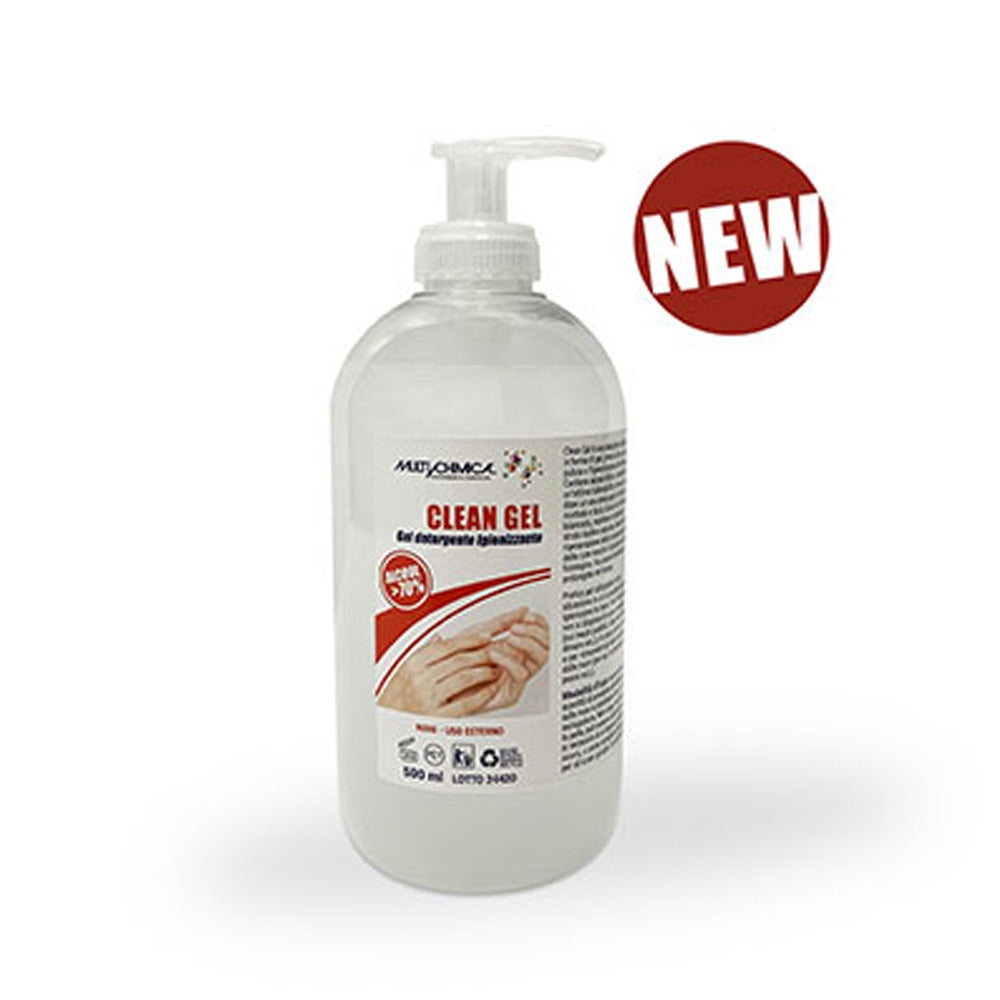 Clean Gel Multichimica - Gel detergente igienizzante 500 ml