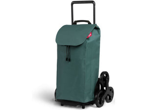 carrello spesa tris new lt. 52 - cm. 51x44x96 h col. verde vit49346