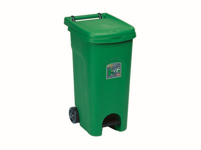 bidone urban eco system lt. 80 col. verde vit44762