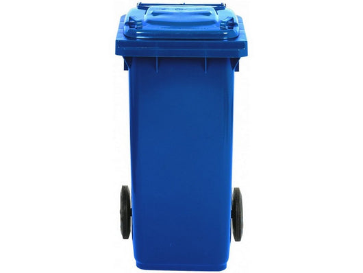 bidone per differenziata lt. 240 - cm. 58x65,5x107 h col. blu cod:ferx.vit52538