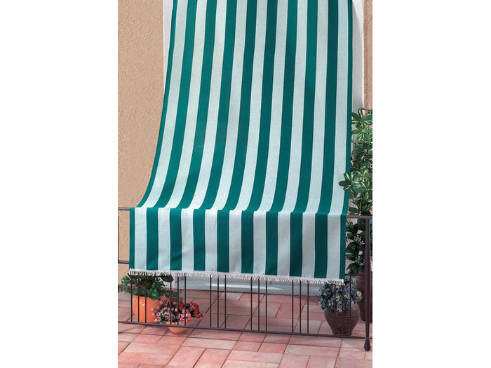 Tenda sole rio con tunnel e frangia cm.140x300 verde - 