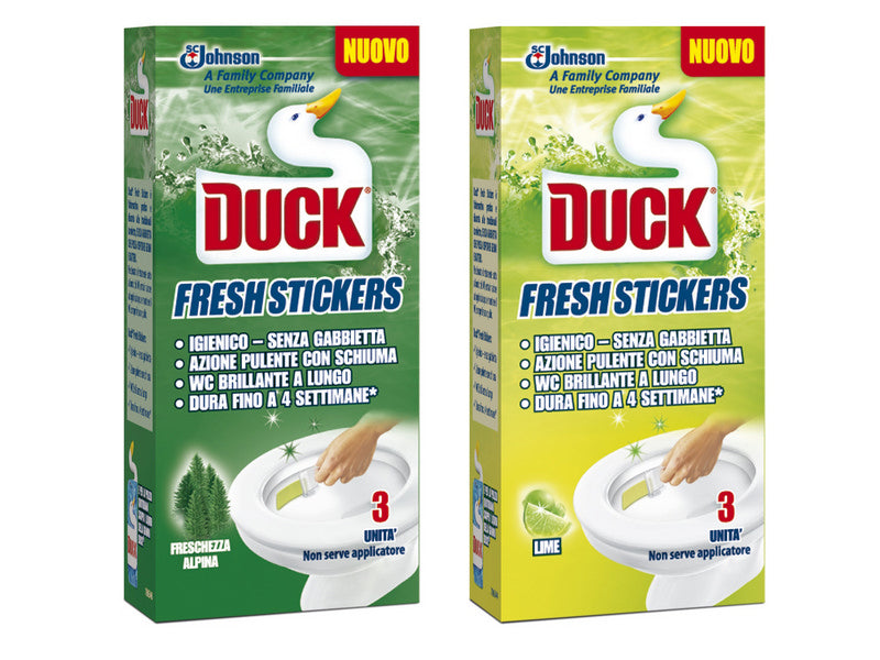 Duck duck anitra fresh stickers 3 pz. (10 pezzi) - Duck