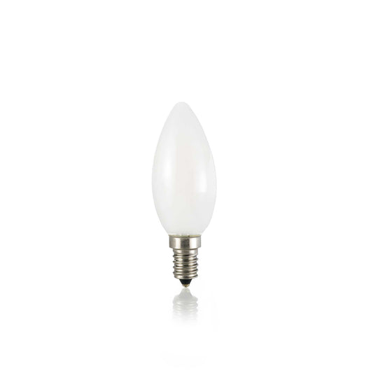 10 Lampadine Led Oliva E14 4 Watt 3000K 360 Lm Bianca