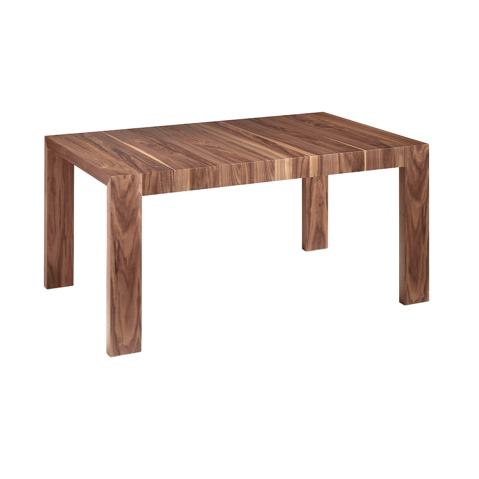 Tavolo da pranzo allungabile in legno noce