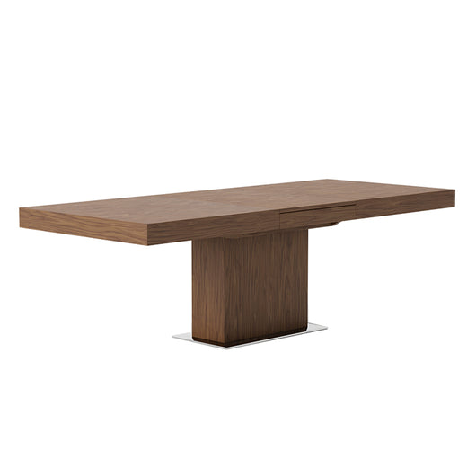 Tavolo da pranzo rettangolare in legno di noce