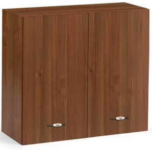 Pensile Cucina Componibile Legno Nobilitato 2 Ante 80x30x72H Noce Antico