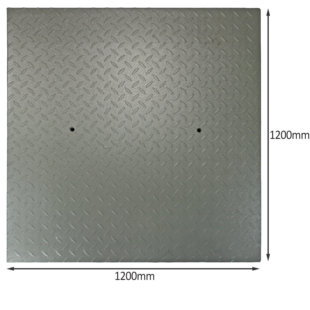 Bilancia Industriale per Pallet 120x120cm 3000kg Multifunzione Display LCD