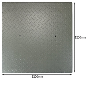 Bilancia Industriale per Pallet 120x120cm 3000kg Multifunzione Display LCD