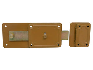 F.lli facchinetti ferroglietto serratura legno appl. 6 m. cil/staccato art. p60 e.50 (2 pezzi) - F.lli Facchinetti