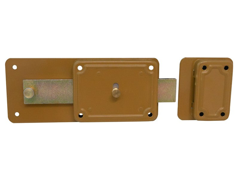 F.lli facchinetti ferroglietto serratura legno appl. 6 m. cil/staccato art. p60 e.50 (2 pezzi) - F.lli Facchinetti