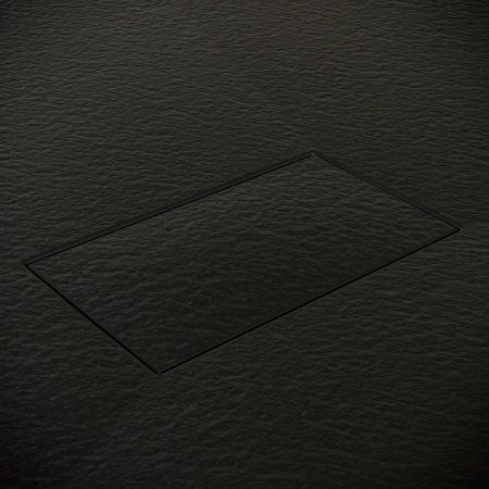 Piatto doccia in acrilico STONE ESSENCE - Nero antracite - Misura: 90 x 180 cm