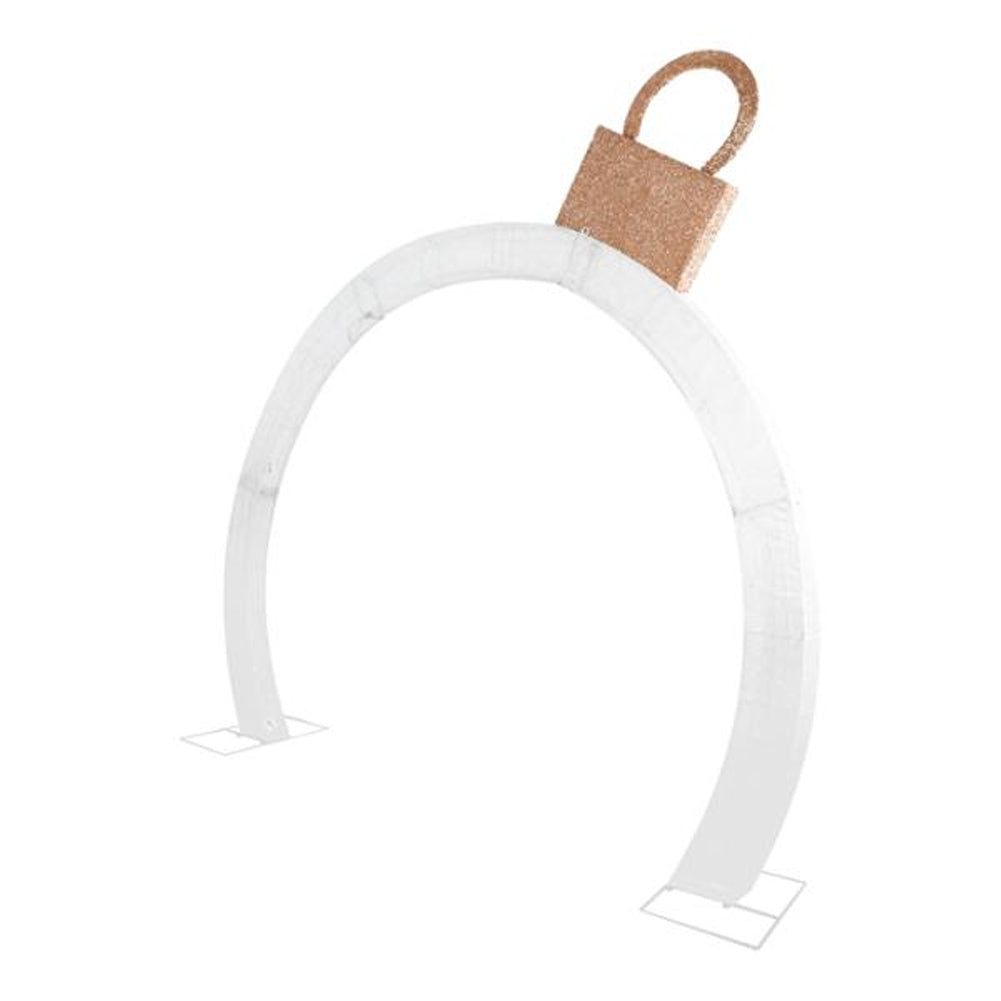 Arco Luminoso Natale Bianco Caldo 300 Led Addobbo da Esterno Bianco Caldo 308cm