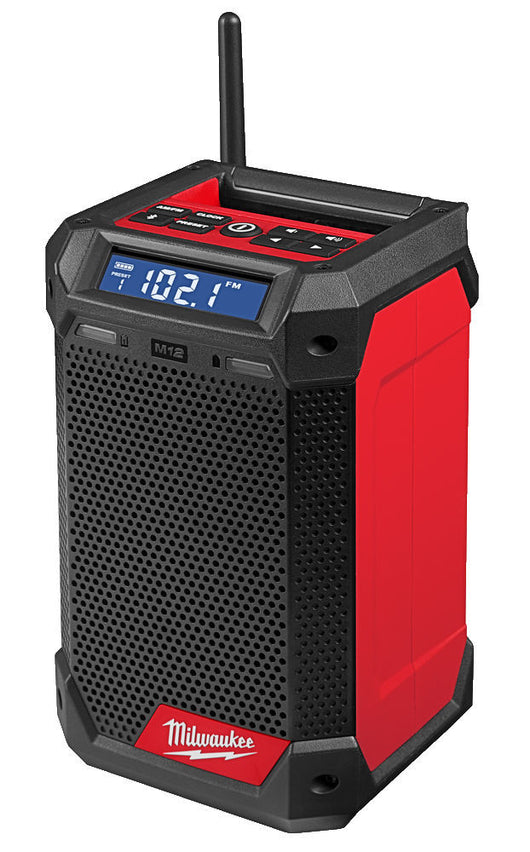 M12 Rcdab+-0-Radio Portatile Con Connettivita' Bluetooth E Usb E Classe Protezione Ip54-Senza Batteria-