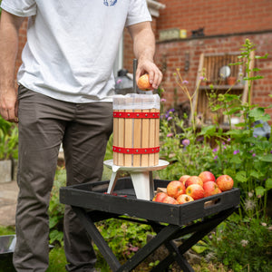 Pressa per Frutta 6 Litri per Fare Succo, Sidro e Vino Senza Fili e Motore