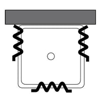 Box doccia in PVC 3 lati apertura bilaterale con doppia chiusura ad angolo - Misura: 75 x 90 x 75 x h185